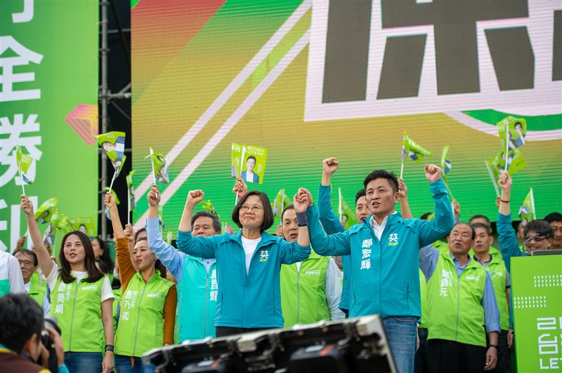 蔡英文將四度造訪竹市拚國會過半