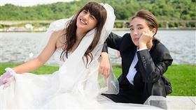 梁舒涵、曾子余。（TVBS提供）