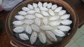 澎湖冬至文化包菜繭捏雞母狗（1）