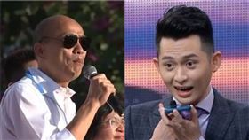 韓國瑜,博恩（圖／翻攝臉書、youtube）