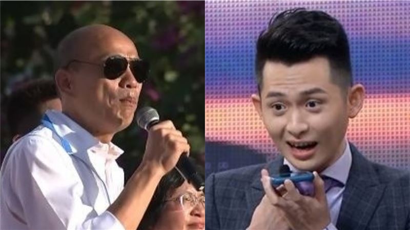 韓國瑜來了！博恩夜夜秀聲明驚見藏頭