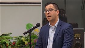 葛羅斯曼：台美國防關係日趨密切美國智庫「藍德公司」（Rand Corporation）資深防衛分析師葛羅斯曼（Derek Grossman）表示，美國批准出售新型F-16戰機是美國、台灣在國防事務上關係日趨密切的最新例證。圖為107年11月4日的研討會拍攝。中央社記者林宏翰洛杉磯攝　108年12月21日