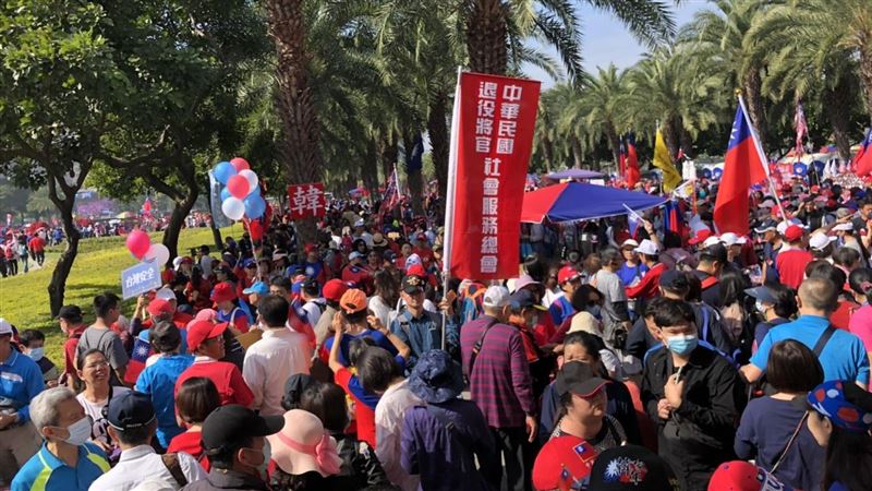 韓國瑜不跟遊行了！直奔終點等結束