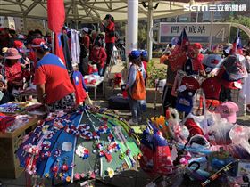 ▲韓粉參加1221挺韓遊行。