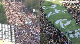 罷韓破30萬人！震撼空拍圖曝光