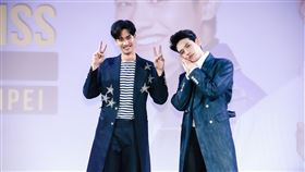 LINE TV獨家跟播泰國討論度高、甜蜜爆表的「深藍之吻」，IG百萬人氣主角Tay、New於今（21日)在西門舉辦售票見面會。圖／LINE TV提供