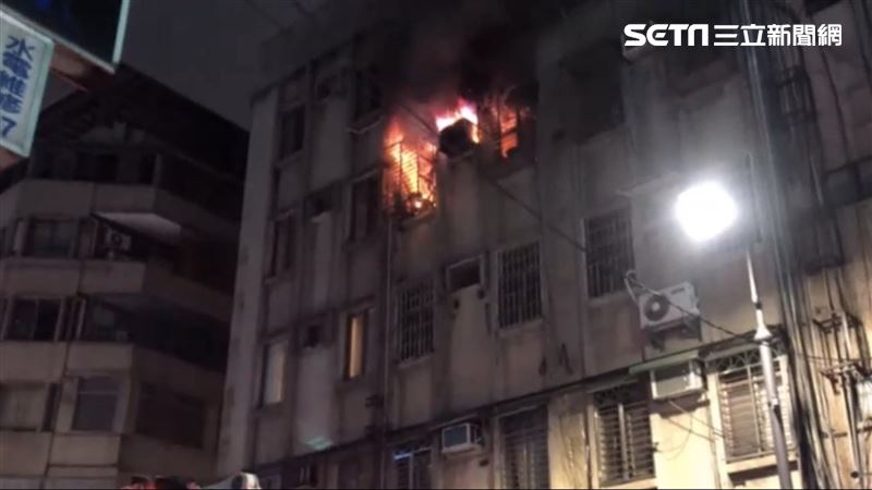 北市公寓突竄惡火　屋主全身燒傷而亡