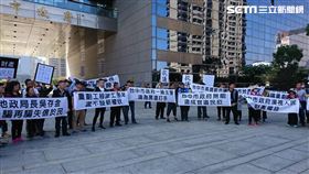 中市高鐵新市政單元5自辦重劃,抗議