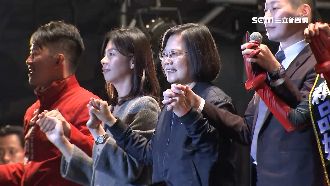 台灣大凱旋開唱！蔡英文一句撩5萬人