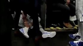 ▲Luka Doncic在12月15日比賽中扭傷腳踝。（圖／翻攝自推特）