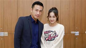 傅子純和邱子芯拍《多情城市》吻戲（圖／民視提供）