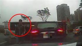 新北,淡水,惡煞,擋車,暴力