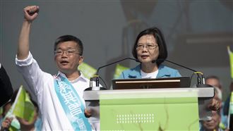 蔡其昌3連霸成功！票數大幅領先