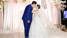 藝人哈孝遠與愛妻瑄瑄今（22日）於寒舍艾麗酒店舉行婚宴。圖／記者林聖凱攝影