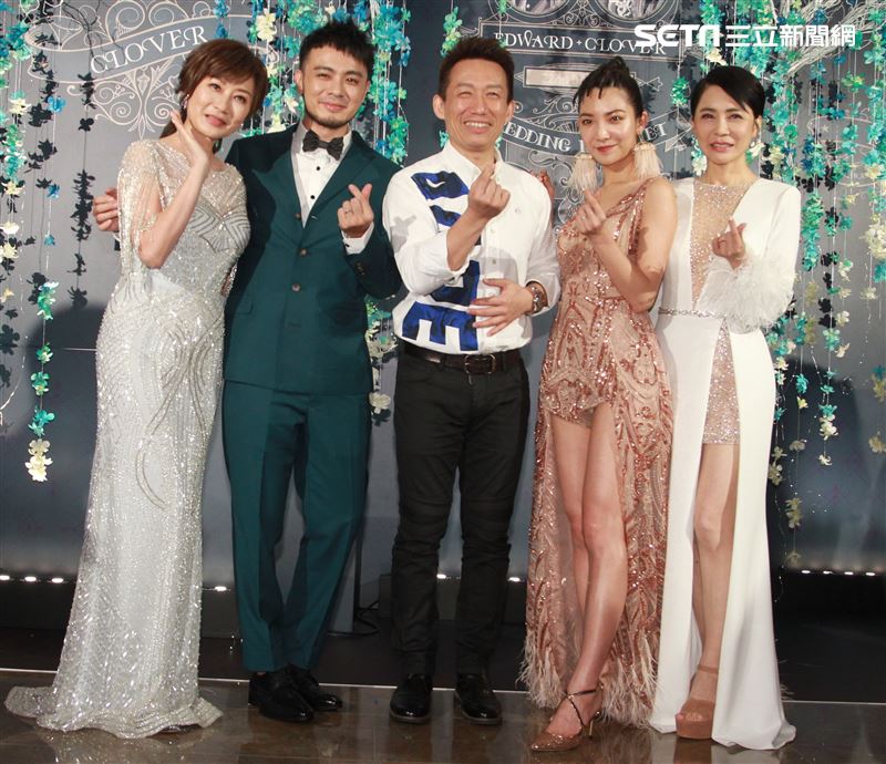 郭子乾出席柴智屏女兒婚宴。（記者邱榮吉/攝影）