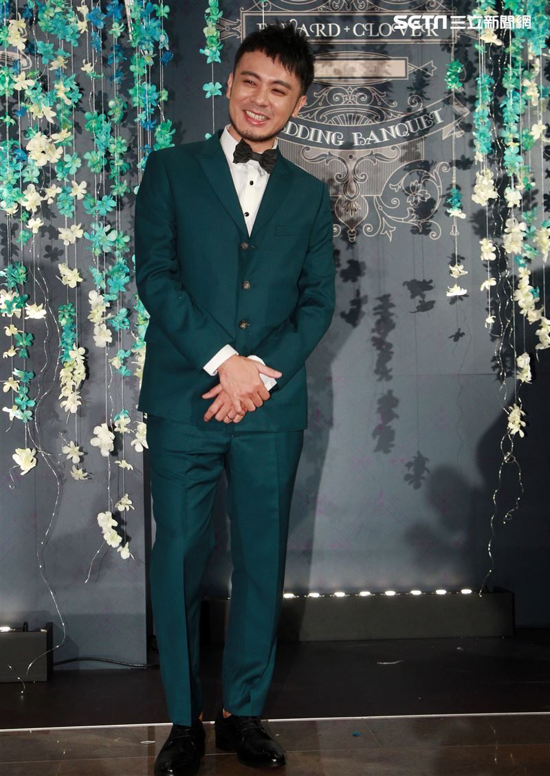 柴智屏女婿陳子豪（Edward）。（記者邱榮吉/攝影）