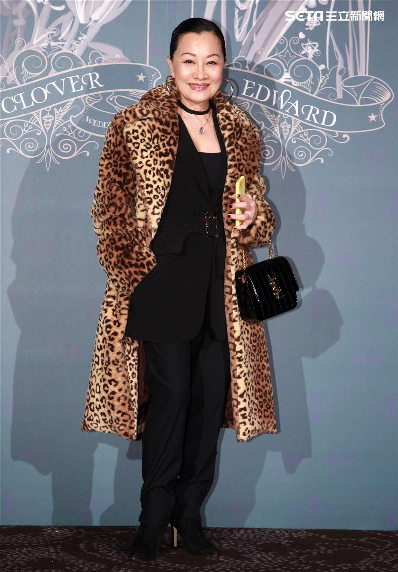 比莉出席柴智屏女兒婚宴。（記者邱榮吉/攝影）