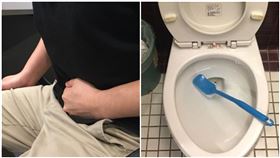 美女急診醫師田知學，曾遇到便秘男，馬桶刷整枝卡到肛門裡。（組圖／翻攝畫面）