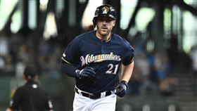 前釀酒人砲手Travis Shaw轉戰藍鳥。（圖／路透社／達志影像）