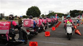 平台,foodpanda,中華民國機車研究發展安全促進協會,新竹安全駕駛教育中心,外送員,交通安全,熊貓