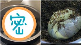 爆廢公社，有網友煮湯圓全部破掉，模樣被人說像雞母蟲 ，他自嘲「煮之前要吐沙嗎」。（圖／翻攝自爆廢公社）