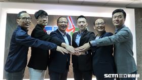 中華職棒領隊會議，左起劉志威、吳德威、吳志揚、蔡承儒、蘇泰安和劉玠廷。（圖／記者王怡翔攝影）