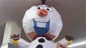 麵包超人扮雪寶日本網友授權