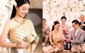 29歲泰國女星Nittha Jirayungyurn（Mew）訂婚身價百億的富二代Saint。翻攝IG