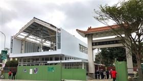 苗栗火車頭園區願景館　李永得視察直言不及格苗栗火車頭園區計畫案目前由客委會主導，補助苗栗縣政府新台幣4500萬元先設置「願景館」，客委會主委李永得23日視察進度，聽取簡報後直言「只有50分」。中央社記者管瑞平攝　108年12月23日