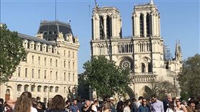 巴黎聖母院重建  環境含鉛問題浮現巴黎聖母院今年4月慘遭祝融，部分被毀建材含鉛，在重建過程中，環境鉛污染問題浮上檯面。（資料照片，攝於火災後一週）中央社記者曾依璇巴黎攝  108年8月1日
