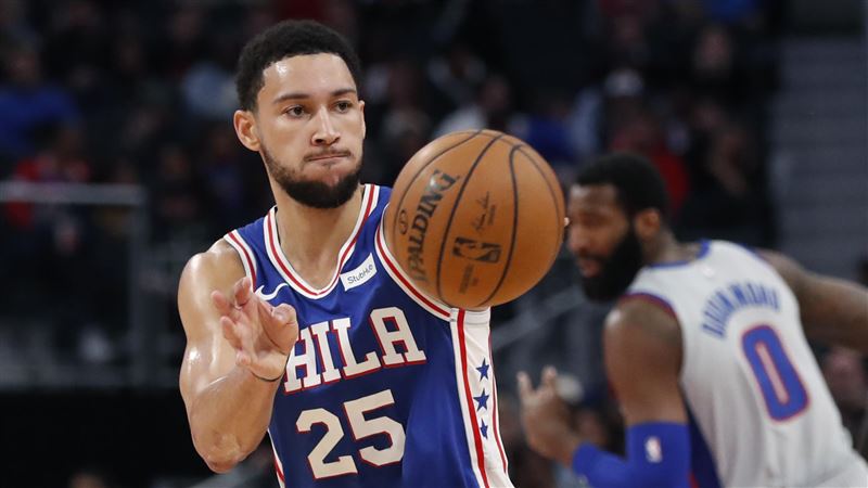 NBA／西蒙斯17助攻　生涯新高！
