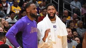 LeBron James與Anthony Davis。（圖／翻攝自Anthony Davis IG）
