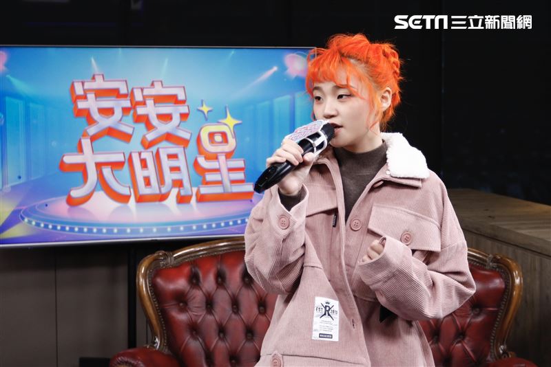 鄭心慈安安大明星。（圖/記者林聖凱攝影）