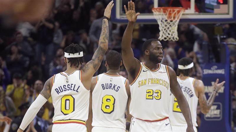 NBA／羅素領軍屠狼！勇士首度連勝