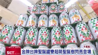 交換禮物首選　台啤聖誕罐好評不斷