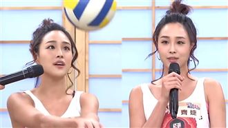 排球張鈞甯！九頭身神準殺球小弟全跪