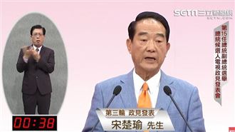 引韓骨頭說…宋批國民黨患「軟骨病」