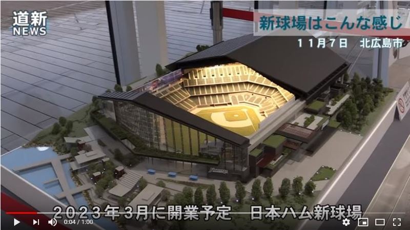 日職／模型曝光！　火腿新球場長這樣