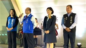 王金平出席「國民黨立委候選人張嘉郡宗教後援會成立」，王辦提供