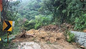 台北市,降雨,巴拉卡公路中斷,明一月底,恢復通車(圖/台北市工務局新建工程處提供)中央社