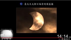 日偏食(台北市立天文館)