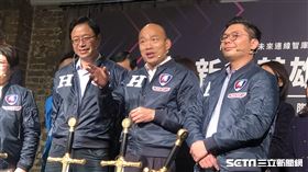 ▲總統候選人韓國瑜出席重返國際舞台青創座談。（圖／記者林恩如攝影）