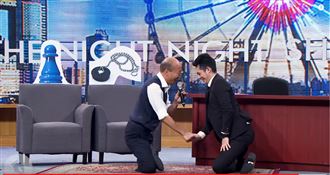 韓膝蓋走路！王定宇：時間用在練雜耍