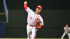 味全龍歲內宏明拿下勝投。（圖／中職提供）