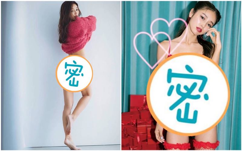 日最美腰臀！女神只穿紅色內衣慶聖誕