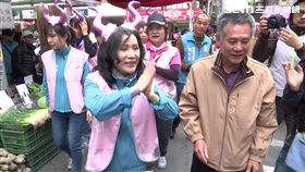 李亞萍現身替余天拉票