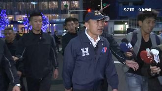 韓國瑜林森北路逛大街！特勤維安忙爆