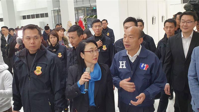 認了？韓國瑜訪HTC自嘲草包