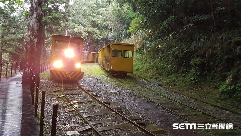 太平山蹦蹦車下邊坡崩塌　暫時停駛！