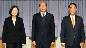 中選會提供，總統政見會第三輪，蔡英文韓國瑜宋楚瑜